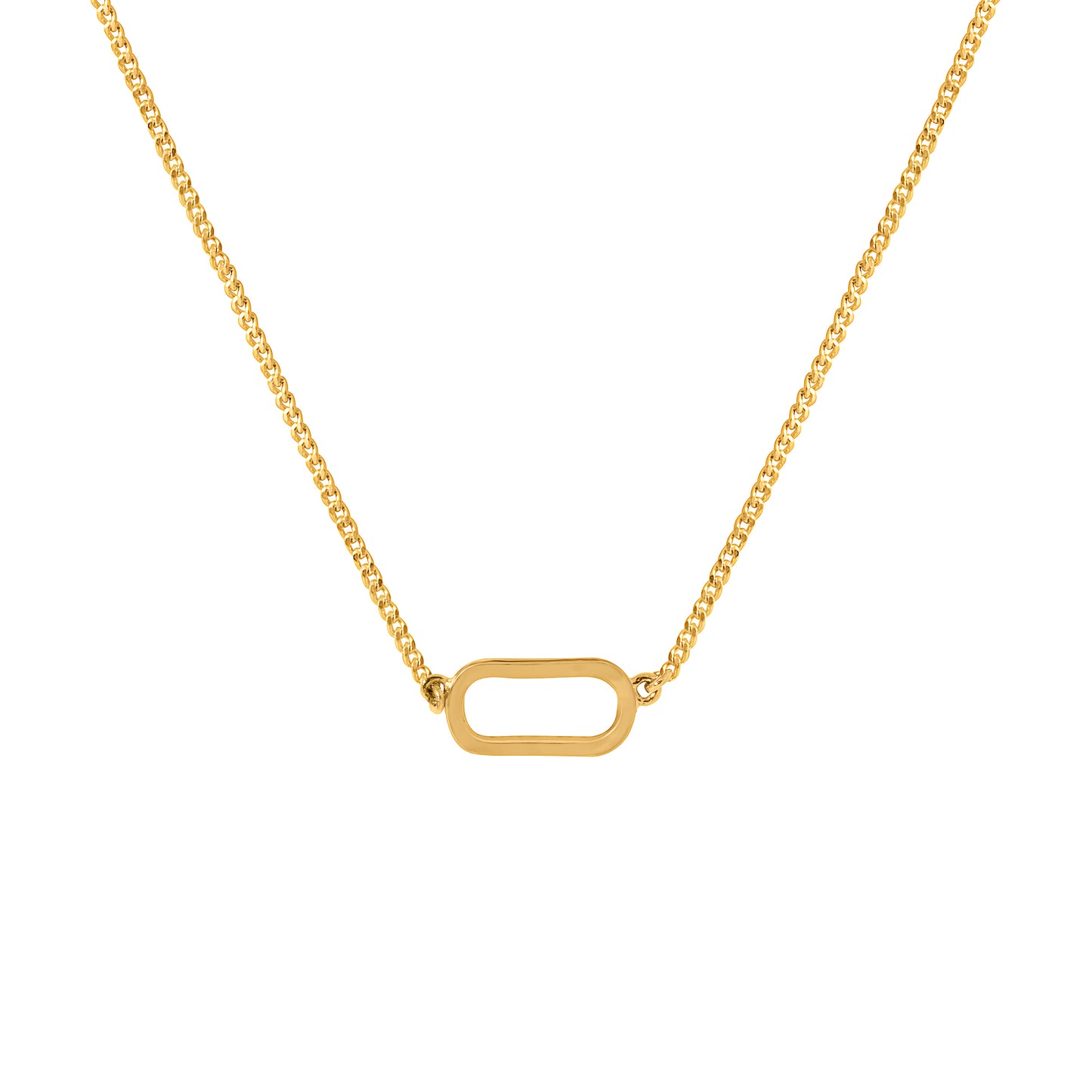 Revival East West Necklace Gold