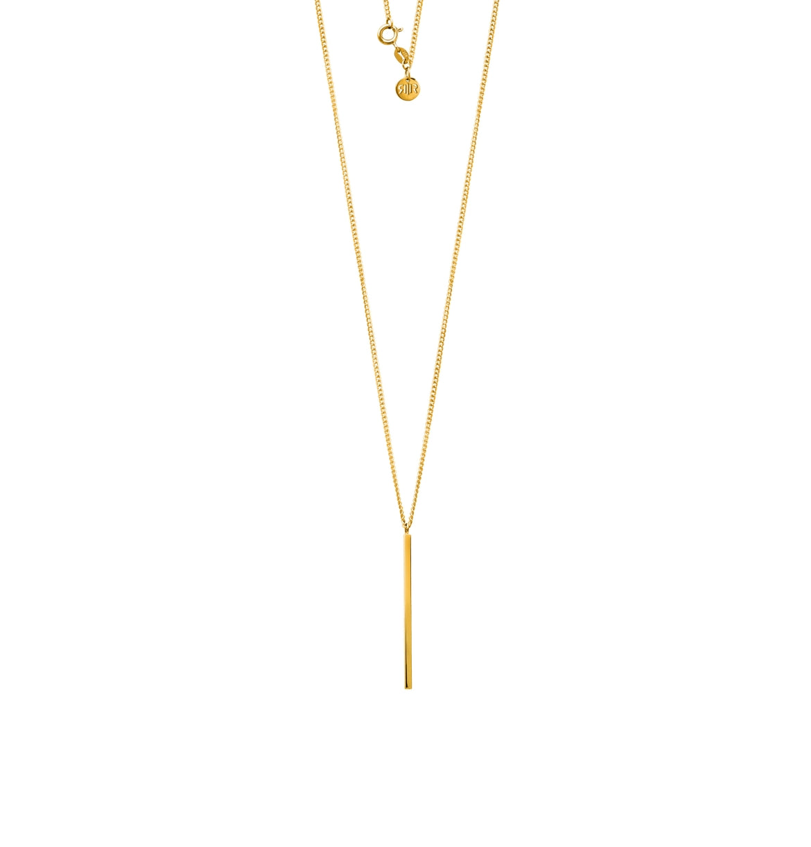 Cut to the Chase Necklace Gold