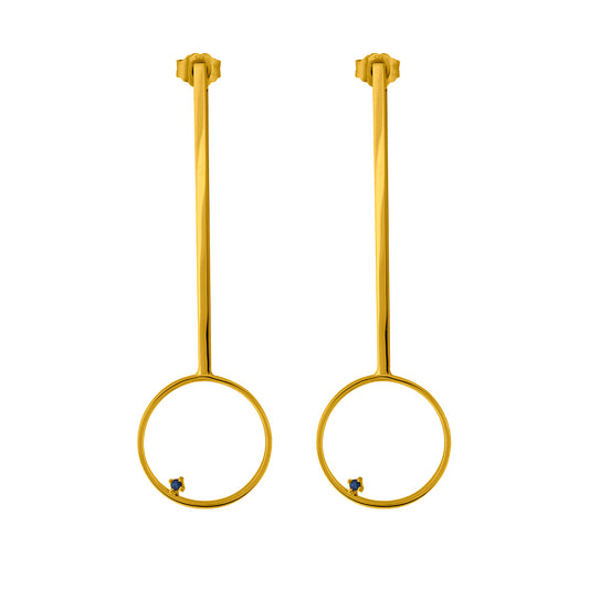 Republic Road Illuminate | The Speck Earrings Gold | Available Now 