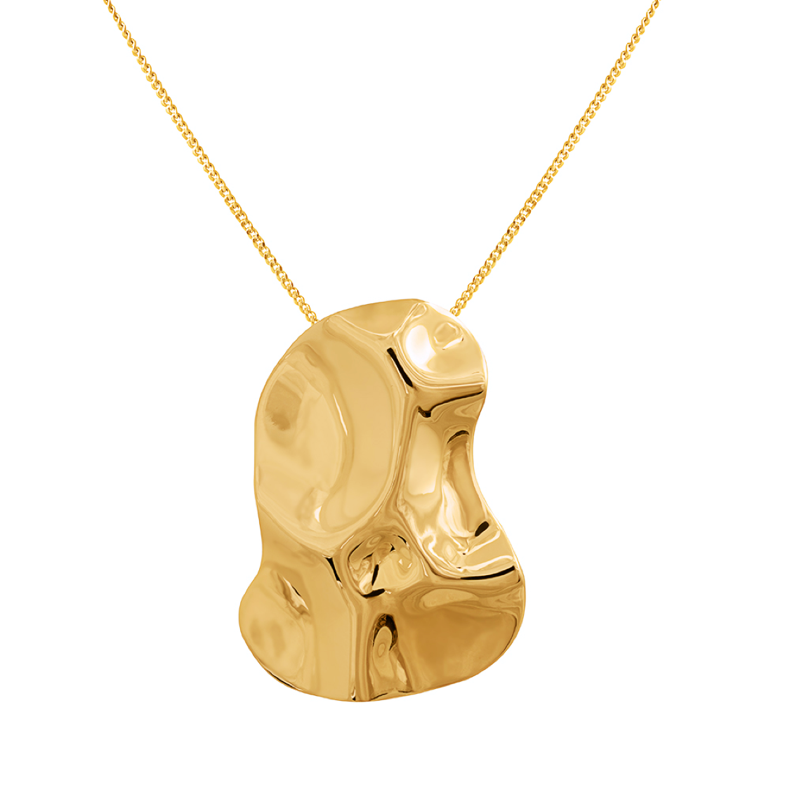 Republic Road Mirer Exquisite Necklace in Gold Available Now 
