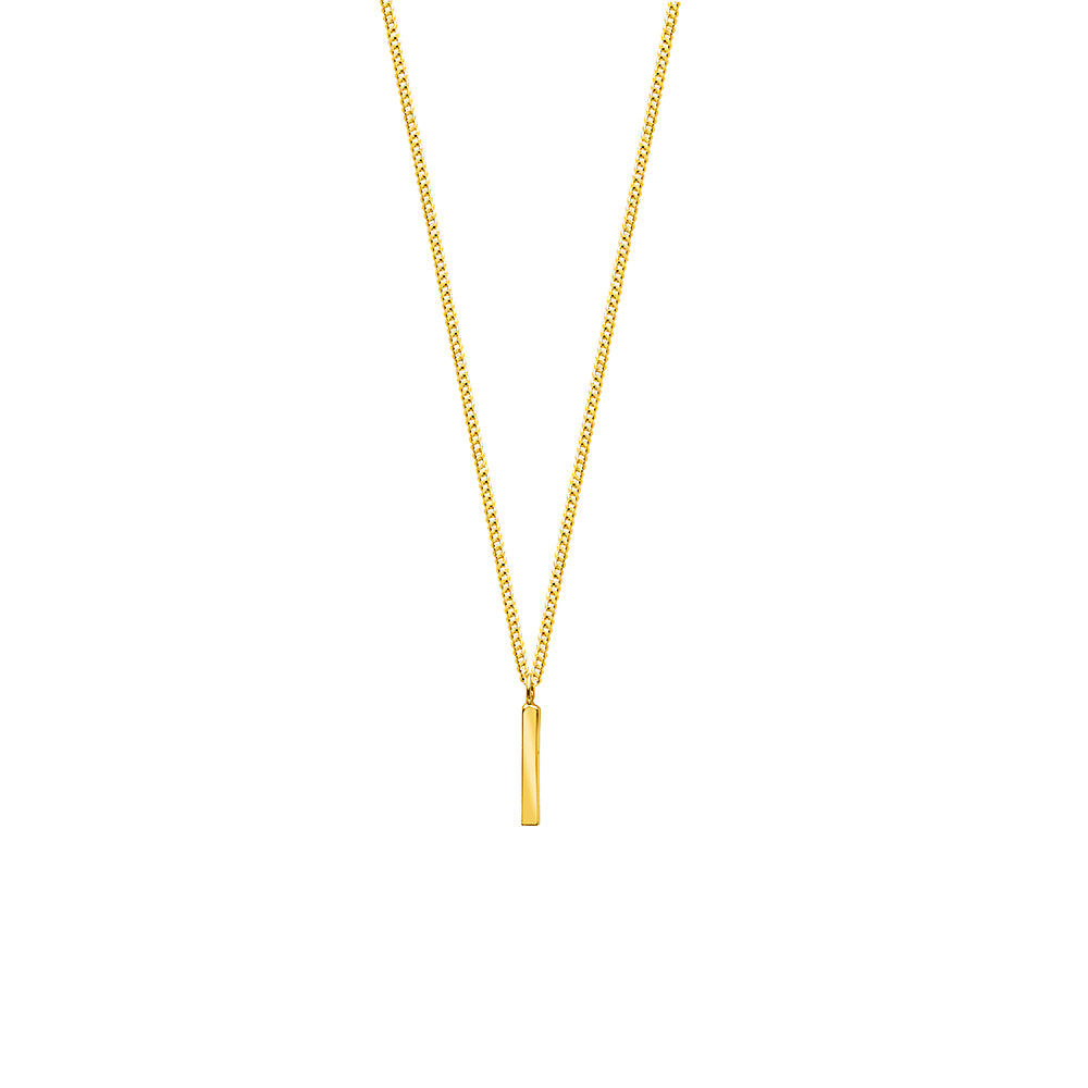 Fine Line Necklace Gold