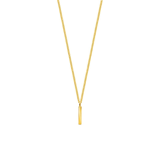 Fine Line Necklace Gold