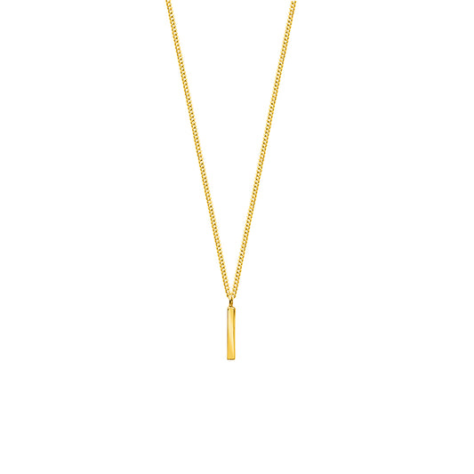 Fine Line Necklace Gold