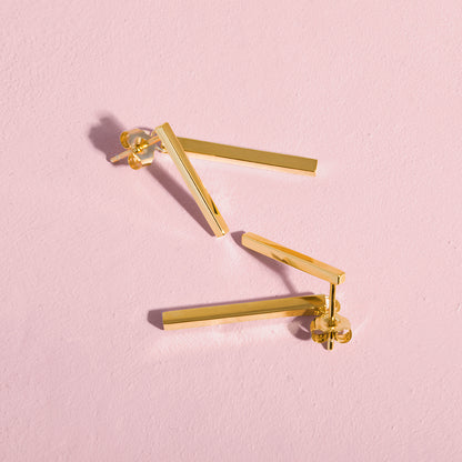 Republic Road | Jacket Earrings | Gold 