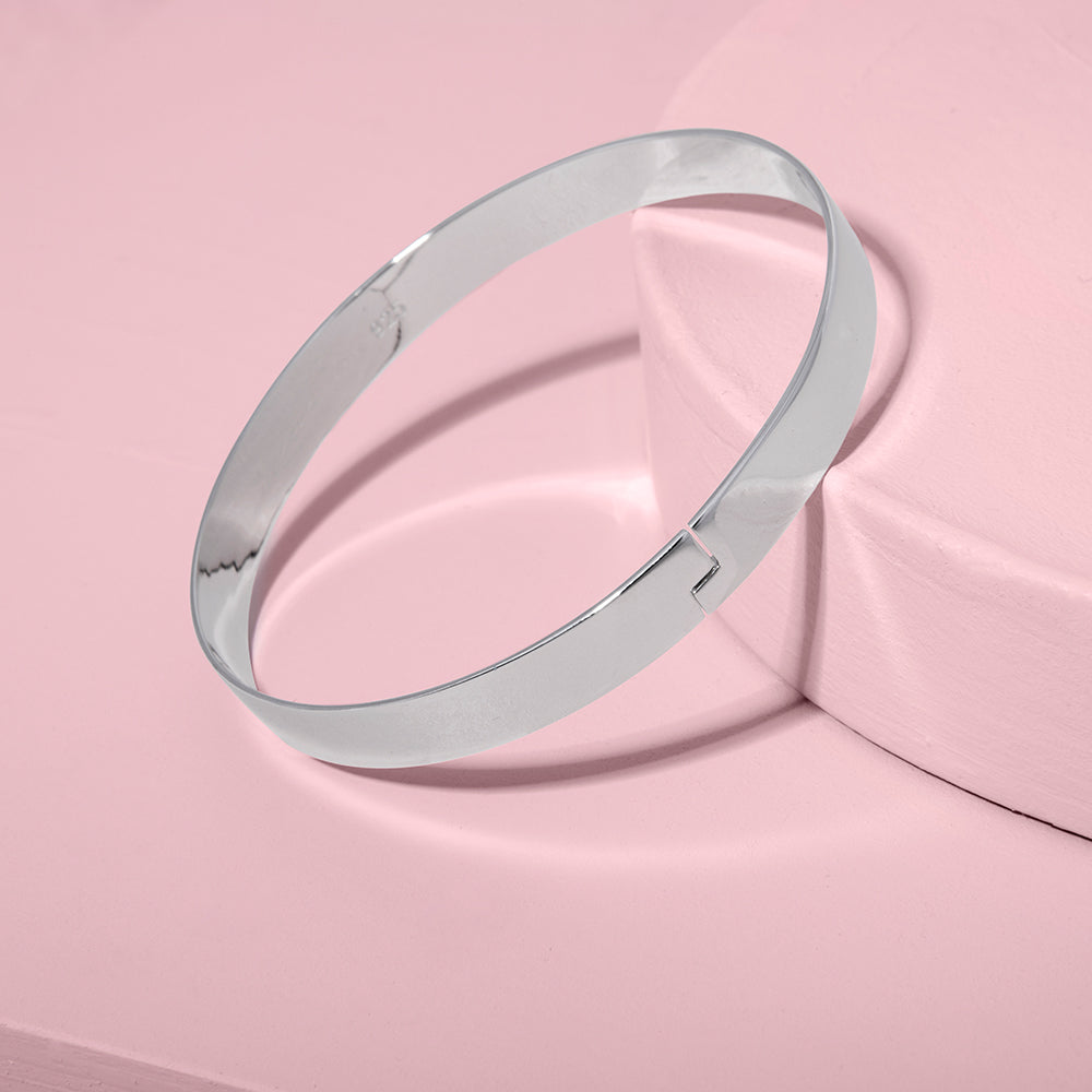 The Winding Road Bangle | Silver | Republic Road